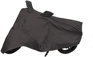 Autoretail Two Wheeler Cover For Piaggio Vespa Vxl, Grey-thumb1