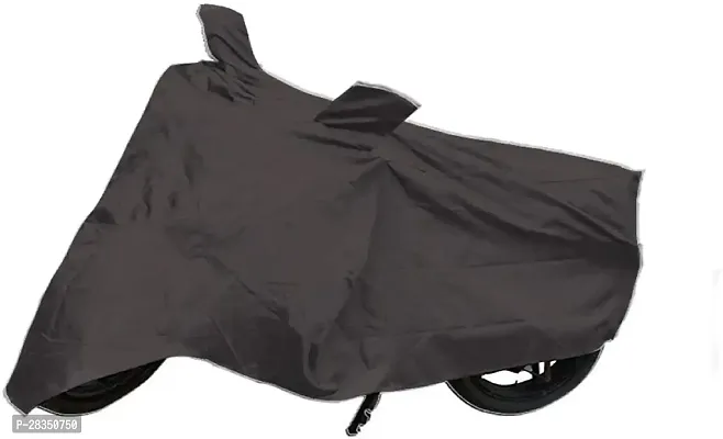 Autoretail Two Wheeler Cover For Piaggio Vespa Vxl, Grey-thumb2