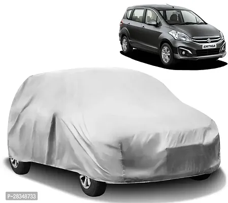 Autoretail Car Cover For Maruti Ertiga Without Mirror Pockets Silver