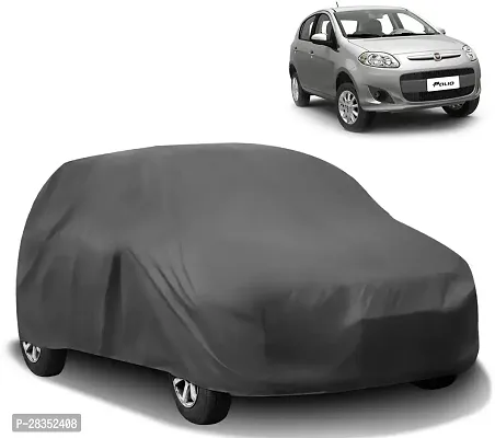 Stylish Car Cover For Fiat Palio - Without Mirror Pockets - Grey