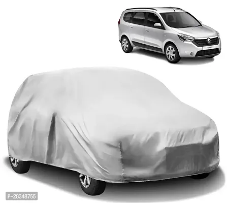 Autoretail Car Cover For Renault Lodgy Without Mirror Pockets Silver-thumb0