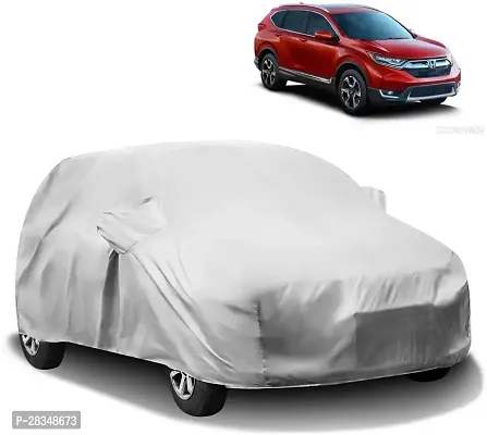 Autoretail Car Cover For Honda Cr-V With Mirror Pockets Silver