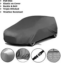 Classic Car Cover For Hyundai I-10 Grand Nios Uv Protection Grey-thumb1