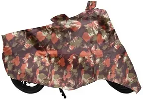 Two Wheeler Cover For Bajaj Discover 100 Dts-I, Multicolor-thumb1