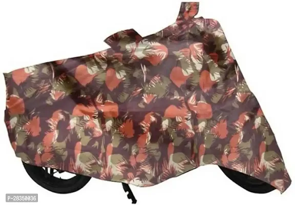 Two Wheeler Cover For Bajaj Discover 100 Dts-I, Multicolor-thumb2