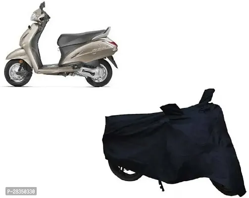 Designer Waterproof Two Wheeler Cover For Yamaha Fazer 25, Black-thumb0