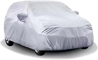 Designer Car Cover For Hyundai I10, Santro Xing, Spark, Eon D Lite, Santro, Alto 800 Silver-thumb1