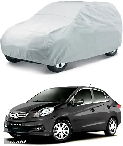 Classic Car Cover For Honda Amaze Without Mirror Pockets-thumb0