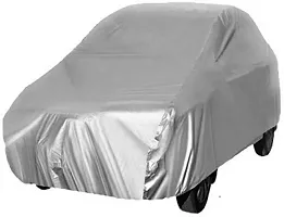 Autoretail Car Cover For Hyundai Xcent Without Mirror Pockets Silver-thumb2