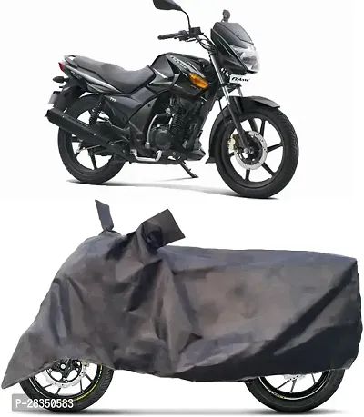 Akshita Enterprises Two Wheeler Cover For Tvs Flame Ds 125, Black