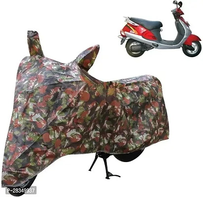 Designer Two Wheeler Cover For Kinetic -Nova-thumb0