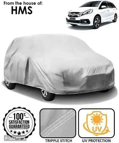 Autoretail Car Cover For Honda Mobilio Without Mirror Pockets Silver