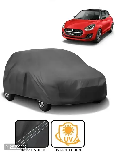 Designer Car Cover Without Mirror Pockets For Maruti Suzuki Swift