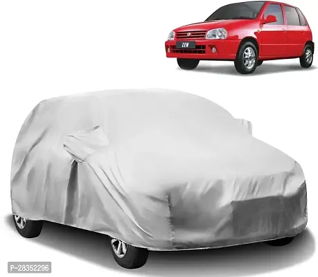 Designer Car Cover With Mirror Pockets For Maruti Zen