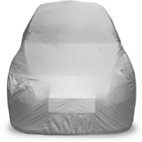 Stylish Car Cover For Maruti Suzuki Alto - Without Mirror Pockets - Silver-thumb1