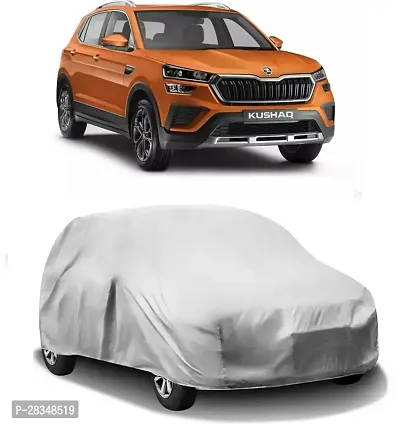 Car Cover For Skoda Kushaq Without Mirror Pockets