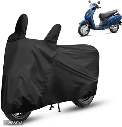 Autoretail Two Wheeler Cover For Honda Activa 5G Black