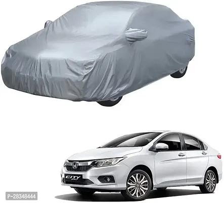 Car Cover For Honda City Zx With Mirror Pockets-thumb0