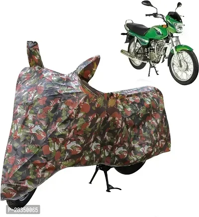 Two Wheeler Cover For Bajaj Caliber, Multicolor