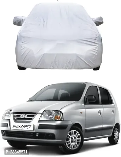 Car Cover For Hyundai Santro Xing With Mirror Pockets