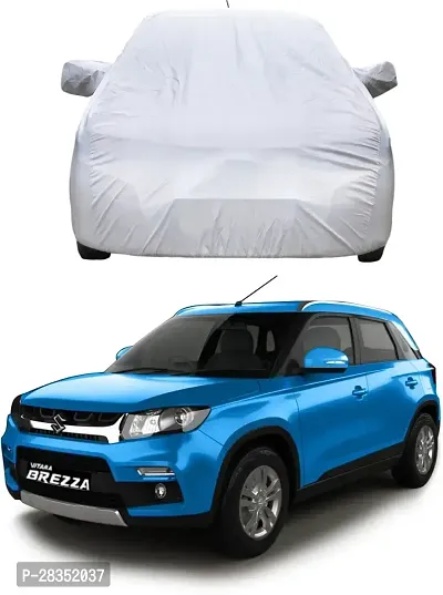 Classic Car Cover For Maruti Suzuki Vitara Brezza Without Mirror Pockets