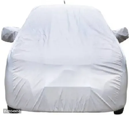 Autoretail Car Cover For Renault Duster With Mirror Pockets Silver-thumb2