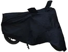 Water Repellent Two Wheeler Bike Cover For Electric Cruz Black-thumb1