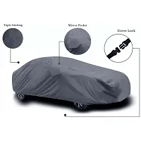 Classic Car Cover For Hyundai I-10 Grand Nios Uv Protection Grey-thumb2