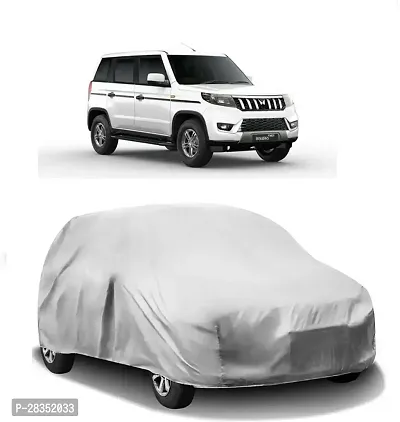 Classic Car Cover For Mahindra Bolero Neo Without Mirror Pockets-thumb0