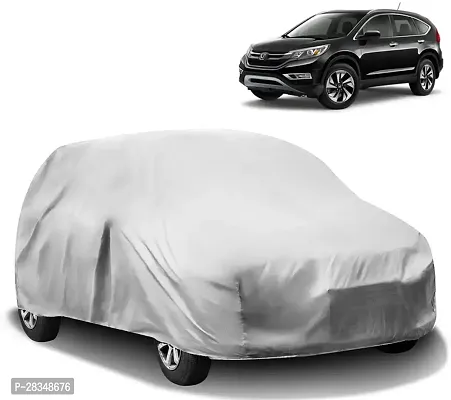 Autoretail Car Cover For Honda Cr-V Without Mirror Pockets Silver