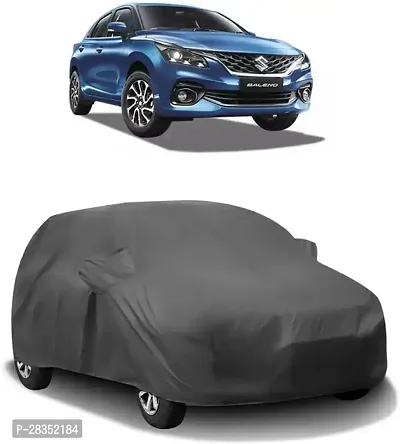 Designer Car Cover With Mirror Pockets For Maruti Suzuki Baleno-thumb0