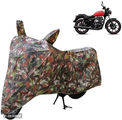 Designer Two Wheeler Cover For Royal Enfield -Thunderbird 350