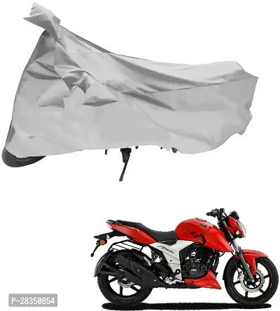 Classic Two Wheeler Cover For Tvs Apache, Silver