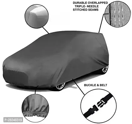 Ultra Surface Body Protection Car Cover For Maruti Suzuki 800 Grey-thumb0