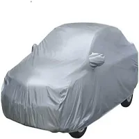 Autoretail Car Cover For Maruti Suzuki S-Cross With Mirror Pockets Silver-thumb1