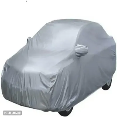 Autoretail Car Cover For Maruti Suzuki S-Cross With Mirror Pockets Silver-thumb2