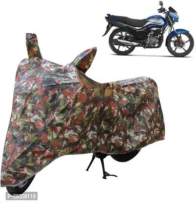 Two Wheeler Cover For Hero Super Splendor, Multicolor-thumb0