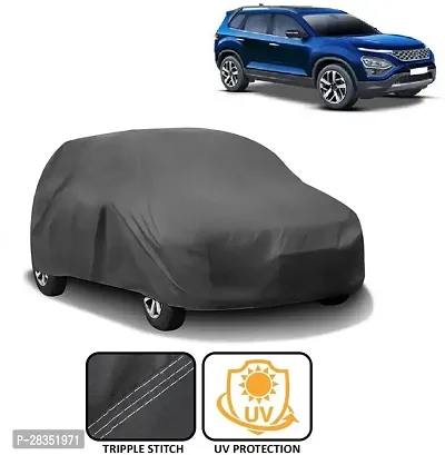 Classic Car Cover For Tata Safari ,6 Seater ,Without Mirror Pockets ,Grey