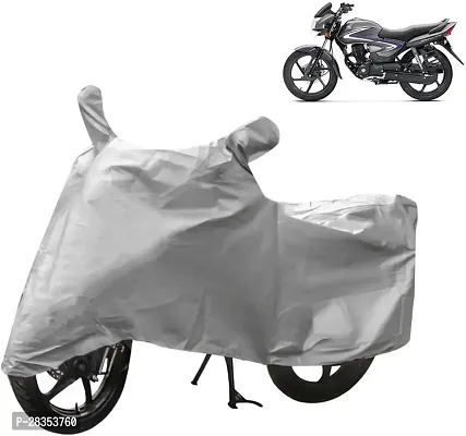 Autoretail Two Wheeler Cover For Honda Shine Silver