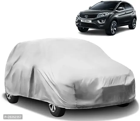 Designer Car Cover Without Mirror Pockets For Tata Nexon-thumb0