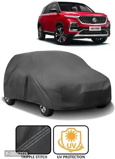 Designer Car Cover Without Mirror Pockets For Mg Hector