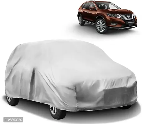 Stylish Car Cover For Nissan X-Trail - Without Mirror Pockets - Silver