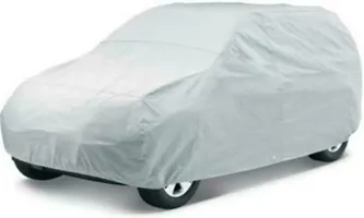 Stylish Car Cover For Fiat Punto - Without Mirror Pockets - Silver-thumb1