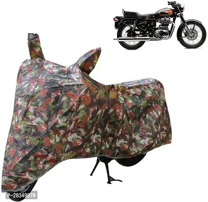 Designer Two Wheeler Cover For Royal Enfield -Bullet 500