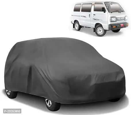 Autoretail Car Cover For Maruti Omni Without Mirror Pockets Grey