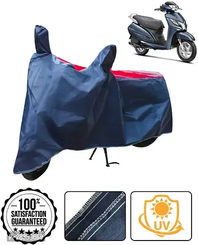 Modern Two Wheeler Cover For Honda Activa 125, Red, Blue