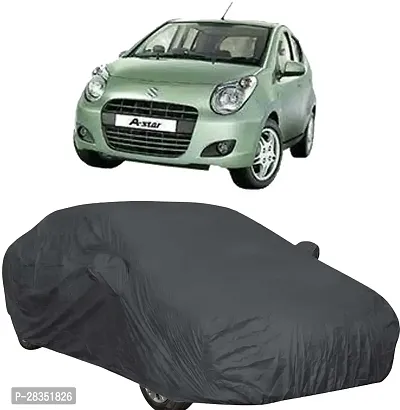 Classic Car Cover For Maruti Suzuki A-Star ,With Mirror Pockets ,Grey