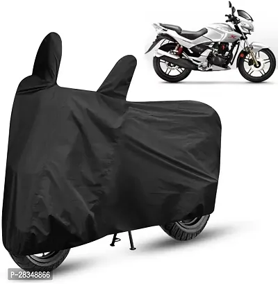 Autoretail Two Wheeler Cover For Hero Cbz Extreme, Black-thumb0