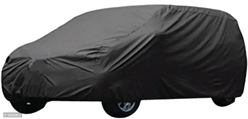 Classic Car Cover For Maruti Suzuki Wagonr ,Without Mirror Pockets ,Grey-thumb2