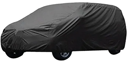 Classic Car Cover For Maruti Suzuki Zen Estilo ,Without Mirror Pockets ,Grey-thumb1